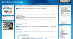 Desktop Screenshot of pedautreppe.com